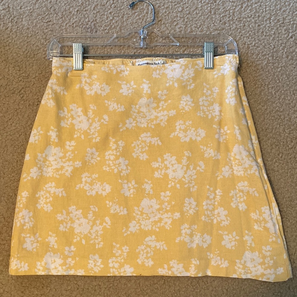 Abercrombie linen Mini Skirt